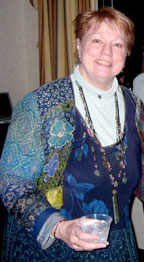 Maryl Fletcher de Jong at Enid Zimmerman's retirement party in Chicago, 2006.